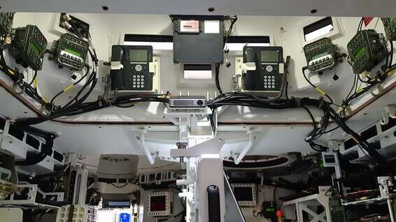 ארמדה של נמ"רים שמדברים ביניהם // צילום: דובר צה"ל